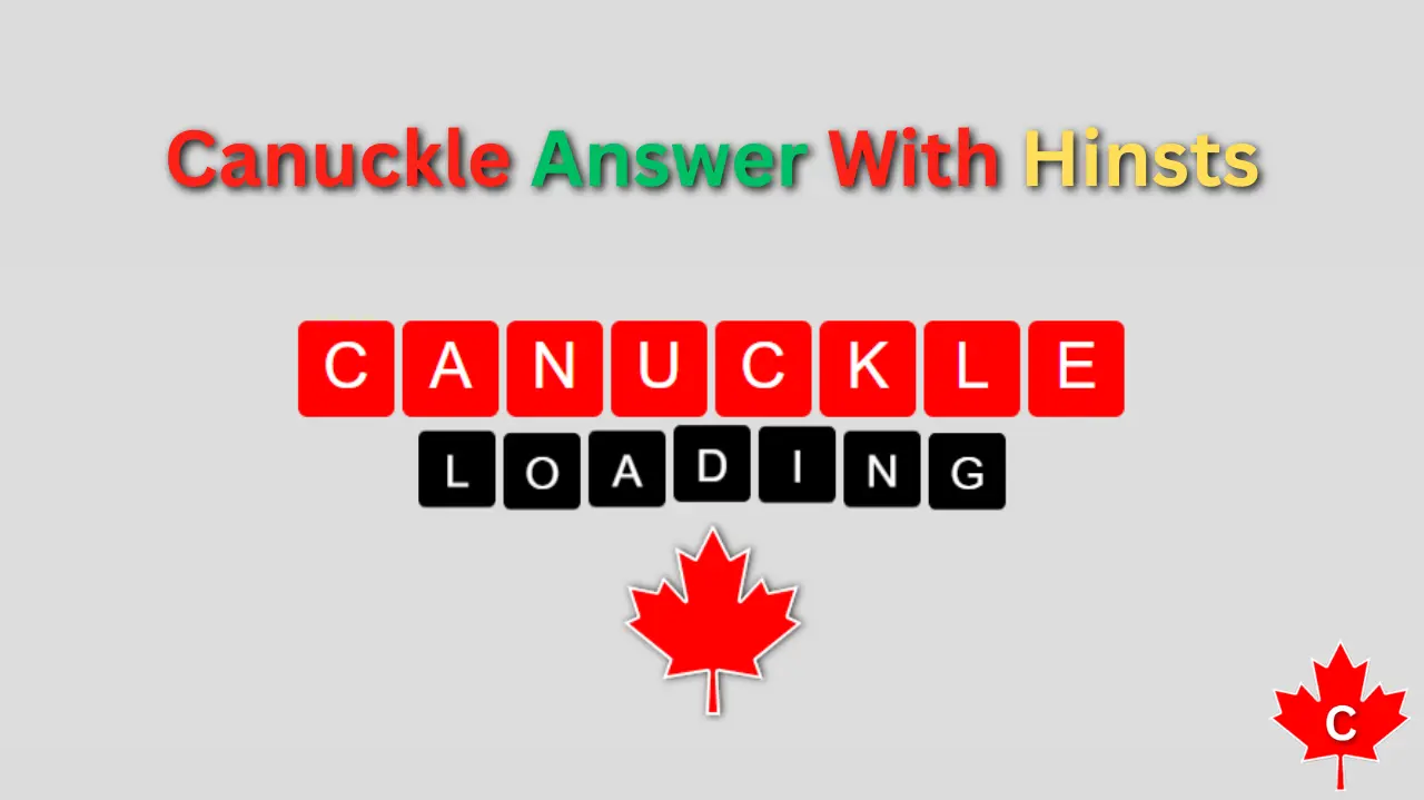 canuckle answer today with hinsts